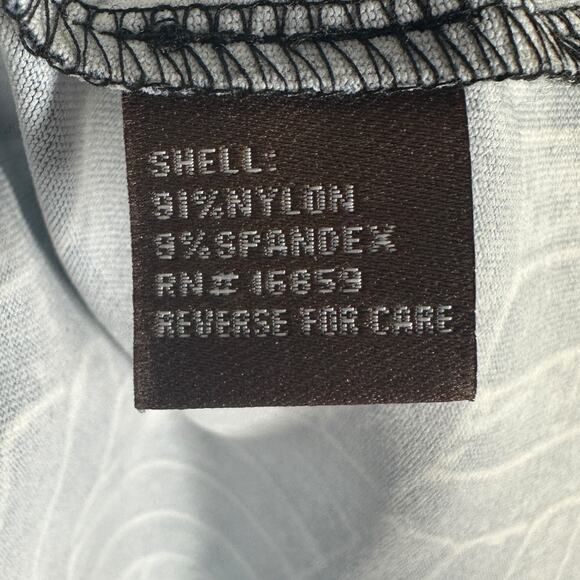 J. McLaughlin Size L V-Neck Sheath Dress Blue Black Abstract Check Print Stretch - Picture 6 of 8